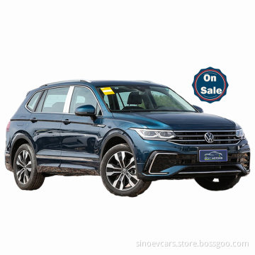 Высокоскоростная VW Tuguan L Long Range Family EV автомобиль.